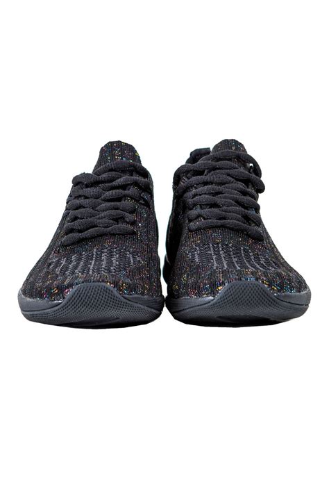 rebel revolt blackout cheer shoes.